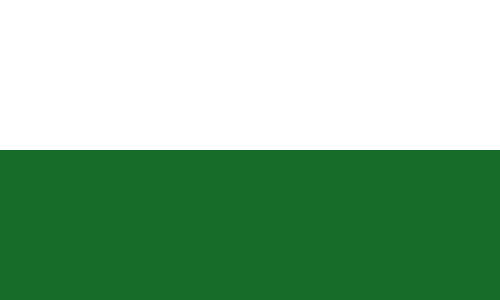 Flag of the Free State of Saxony (Federal state of the German Federal Republic)